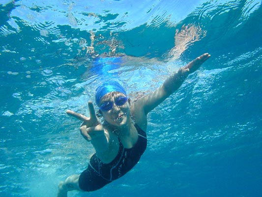 Tinian Turquoise Blue Reef Swim