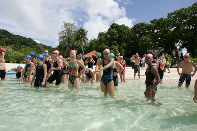 Palau Shell Rainbow Swim